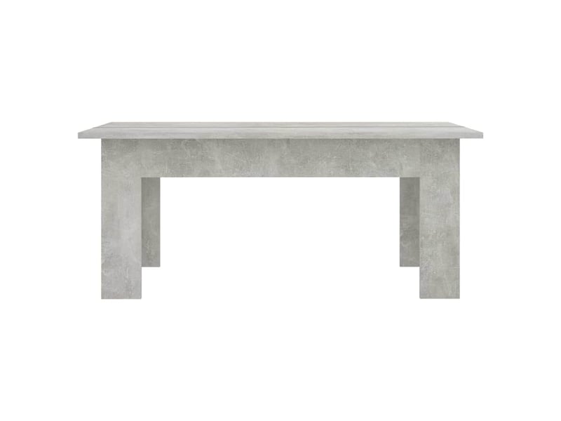  Table basse - table de salon - table à thé gris béton 100x60x42 cm bois d’ingénierie  - Conforama D