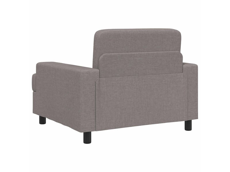  Vidaxl fauteuil taupe tissu  - Conforama E