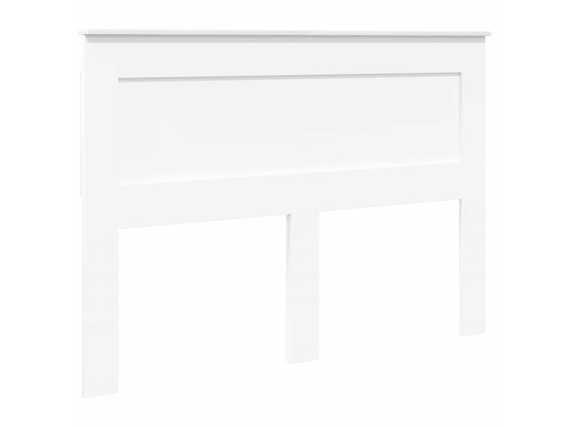 Vidaxl tête de lit avec tête de lit blanc 160 cm bois d'ingénierie  - Conforama D