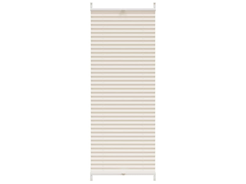 Store plissé, store de fenêtre 60x125 cm crème cf46651 - Conforama A