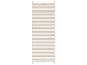 Store plissé, store de fenêtre 60x125 cm crème cf46651