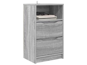 Tables de chevet - cabinet de chevet - table de nuit 2 pièces gris sonoma 40 x 30 x 467 cm