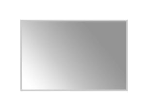 Miroir de salle de bain, miroir de toilette led transparent 90 x 60 cm verre trempé cf62631