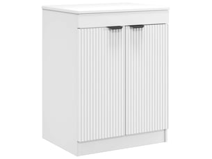 Armoire de salle de bain, meuble de rangement blanc 54x41x70 cm shl4900