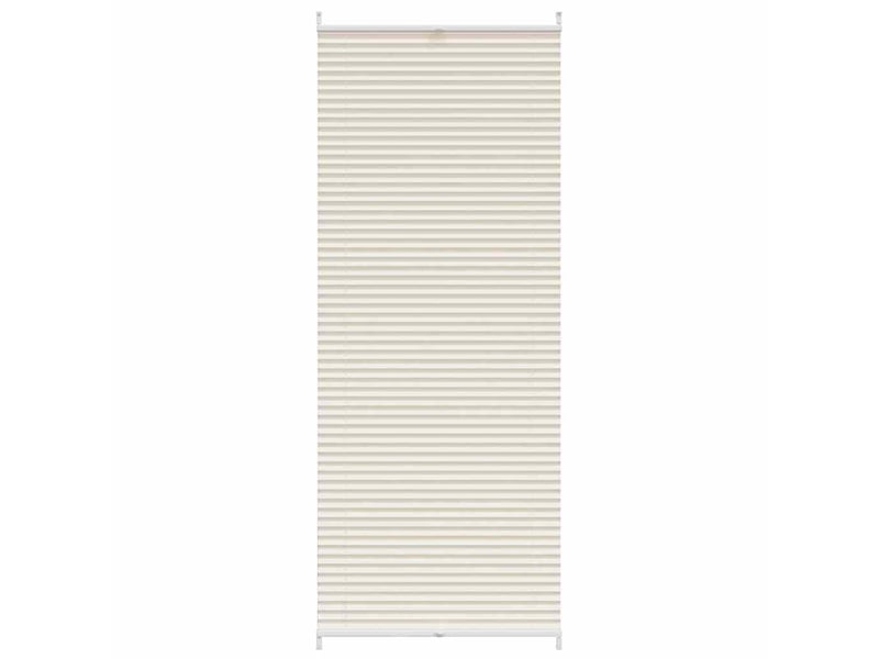 Store plissé, store de fenêtre 90x200 cm crème cf46675 - Conforama A