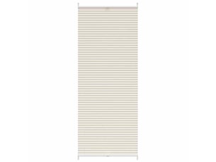 Store plissé, store de fenêtre 90x200 cm crème cf46675