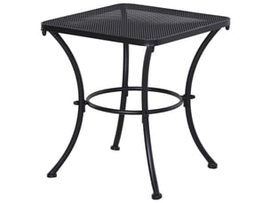 Table basse carré(e) coloris noir <strong>OKMYHOME</strong> <strong></strong> - 45 cmx45 cm