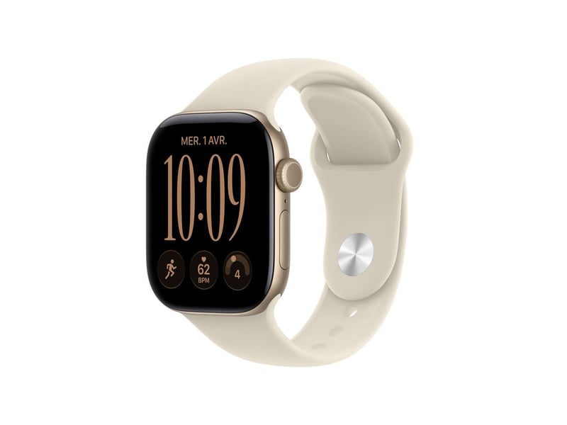  Montre connectee gps cellular 42mm aluminium or clair 1-23447352 - Conforama A