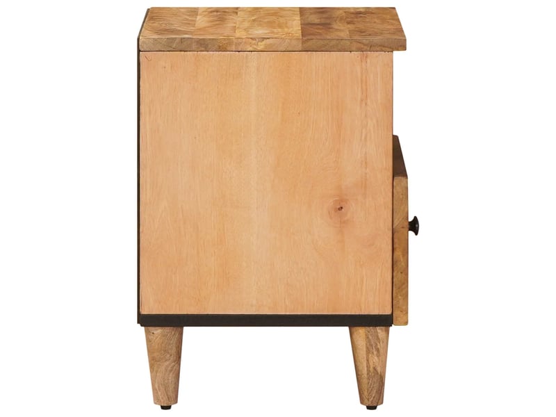  Table de chevet - cabinet de chevet - table de nuit 2 pièces marron 50 x 33 x 60 cm  - Conforama C