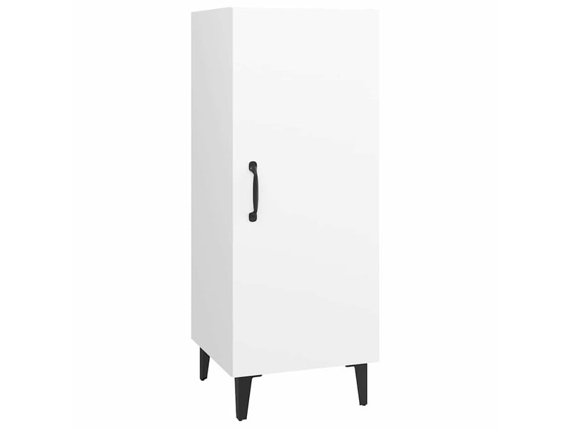  Buffet - bahut - meuble de rangement blanc 34,5x34x90 cm bois d'ingénierie  - Conforama A