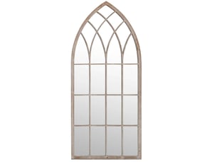 Miroir rectangulaire à fixer coloris beige <strong></strong> <strong></strong> - 70 cm x 30 cm