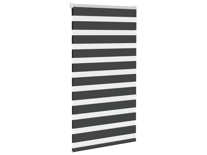  Store zèbre, store de fenêtre noir 75x150 cm largeur du tissu 70,9 cm polyester cf48934  - Conforama C