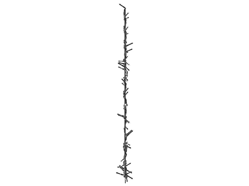  Lumières de noël silhouette d'arbre de noël 80 led blanc chaud  - Conforama D