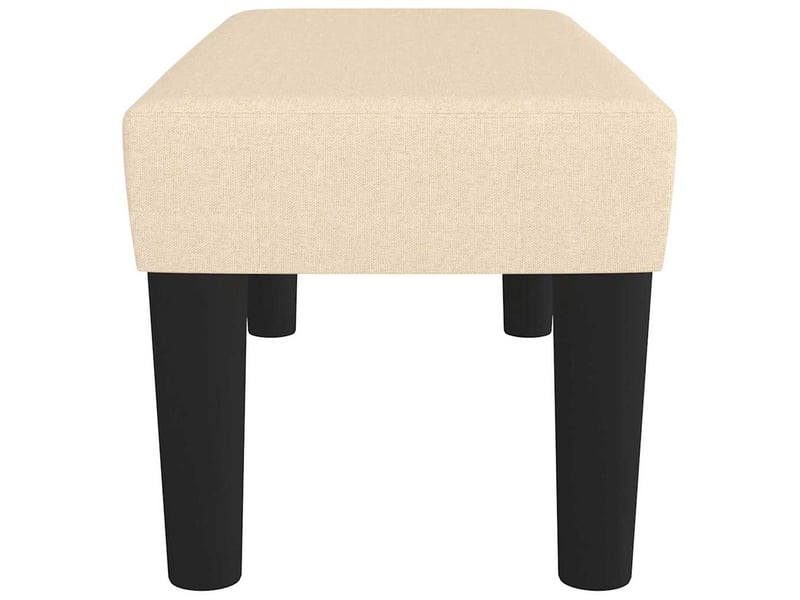  Banc d'entrée, banc d'intérieur crème 70x30x30 cm tissu shl4897  - Conforama D