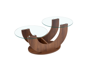 Table basse forme atypique coloris bicolore MODFU 
