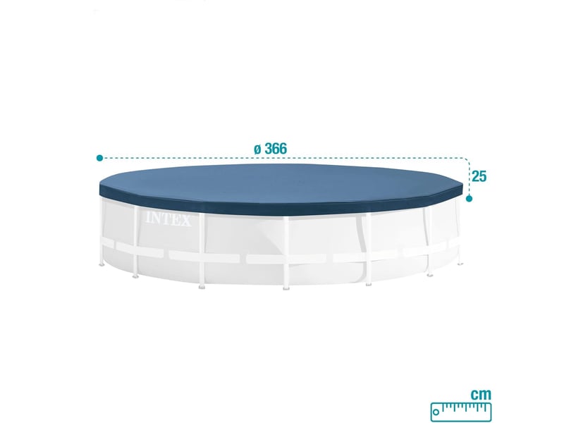  Bâche protection pour piscine ronde 366cm  - Conforama B