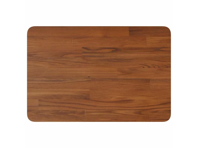  Comptoir de salle de bain, plan de travail marron foncé 60x40x1,5 cm bois traité cf65847  - Conforama A