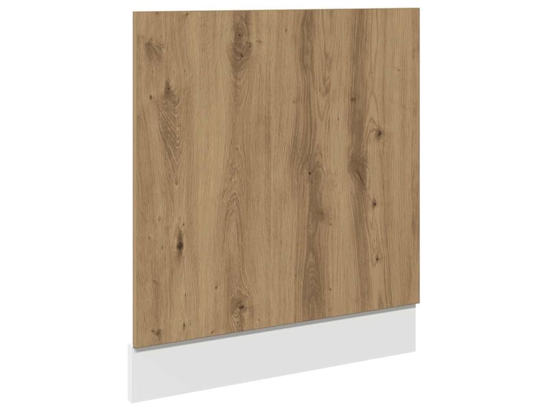  Panneau de lave-vaisselle lyon chêne artisanal 60x1,5x67cm bois d'ingénierie  - Conforama A