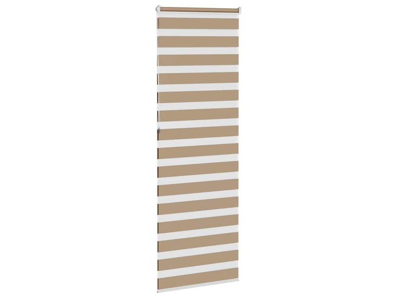  Store zèbre, store de fenêtre marron sable largeur du tissu 75,9 cm polyester cf48832  - Conforama D