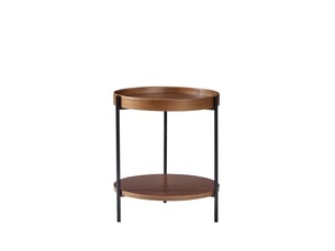 Table basse coloris bois foncé MAISONORA
