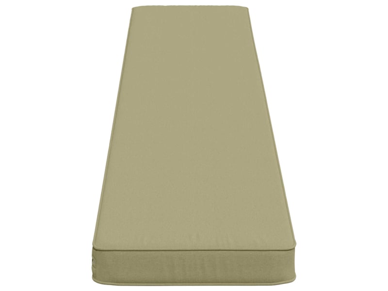 Coussin de banc, coussin d'assise, coussin pour chaisecanapé 1 pièce vught 100 % polyester vert clair cf52381 - Conforama D
