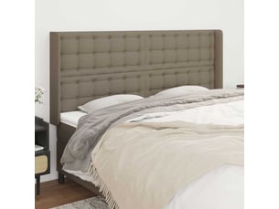 Tete de lit A poser largeur 183 cm   taupe