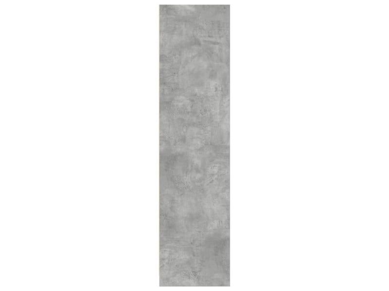  Garde-robe, armoire de rangement gris béton 30x50x200 cm bois d'ingénierie shl31523  - Conforama E