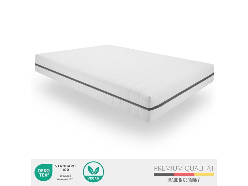 Matelas 180x220 avec mousse à froid et 7 zones, h2h3 18cm matelas 180x220 - Conforama B
