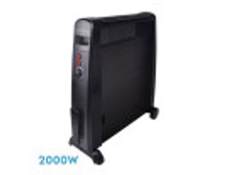  Fabrilamp otoño radiateur mica 2000 w 2 éléments noir 226622009 - Conforama B