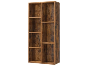 Bibliotheque coloris marron 4 étagère(s) VASAGLE - 50 cm x 106 cm