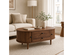 Table basse coloris naturel <strong>XYLO</strong> <strong></strong>