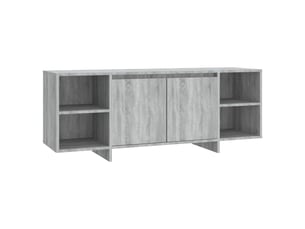 Meuble tv coloris gris 130 cm <strong></strong>  <strong></strong>