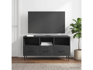 Meuble tv coloris noir 102 cm <strong></strong>  <strong></strong>