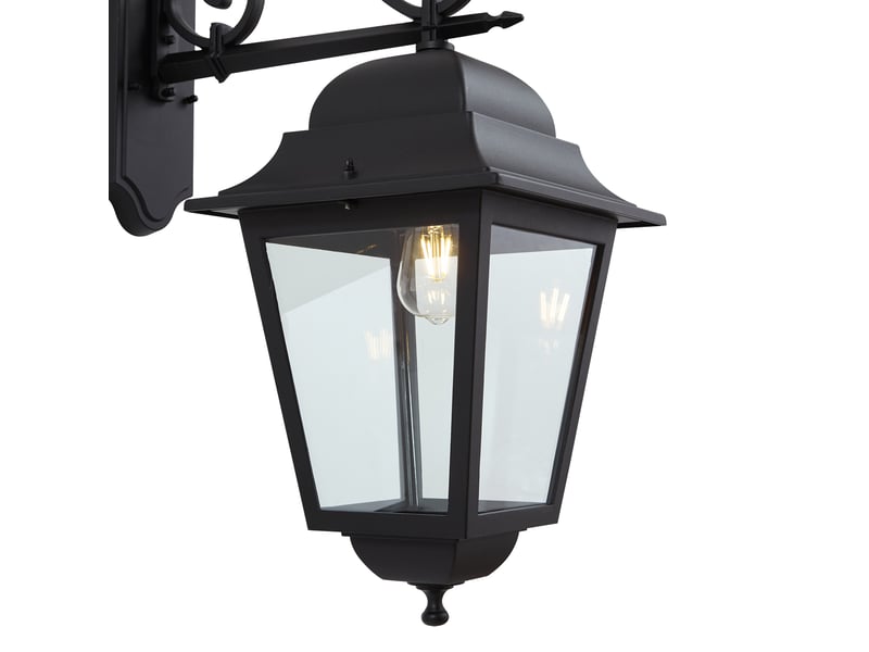 Lanterne murale d'extérieur classique noire ip44 - big  - Conforama B