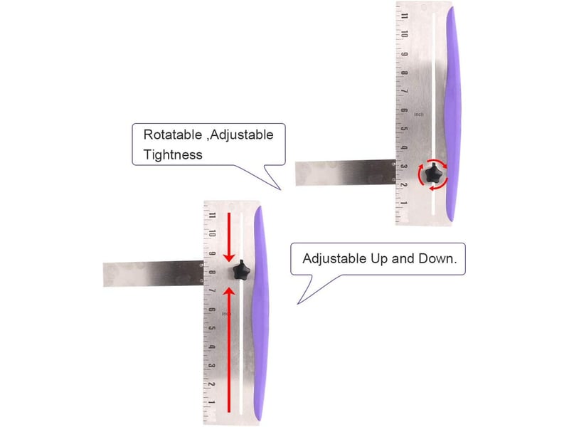  1 pcs grattoir à gâteau réglable en acier inoxydable outils pour lissage de gâteau outils de fabriquer pour gâteau pour débutant et professionnels No commercial references - Conforama C
