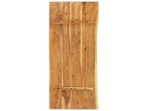 Dessus de meuble-lavabo de salle de bain acacia 140x52x3,8 cm cf64790