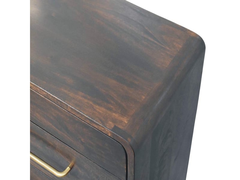  Artisan furniture commode valenza en bois massif, 6 tiroirs  - Conforama D