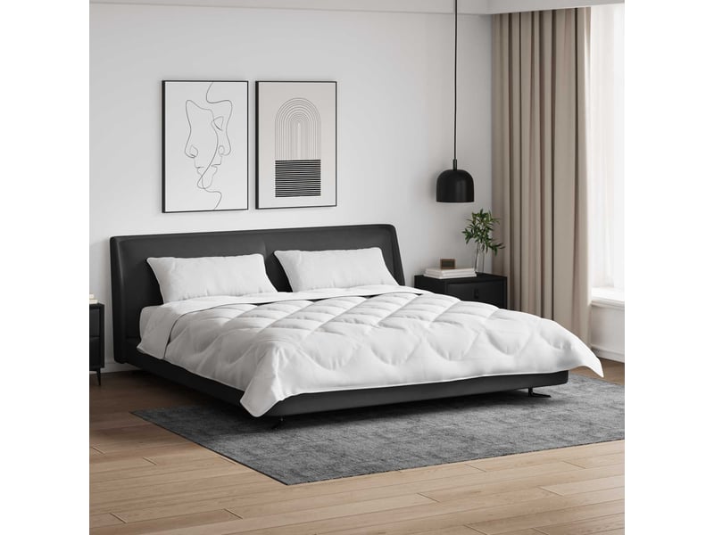  Ensemble de duvet avec oreiller 3 pièces - couette blanc microfibre  - Conforama B