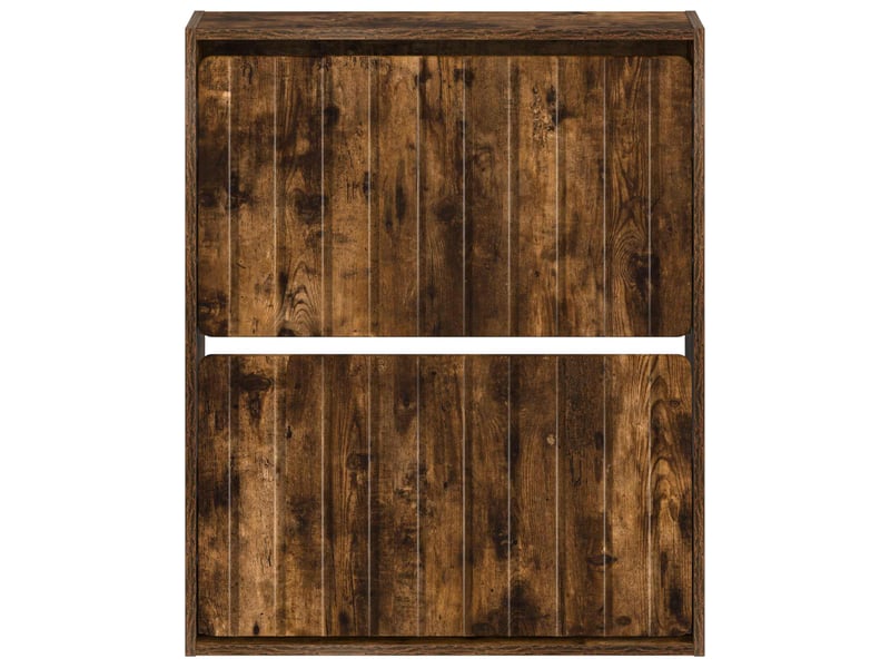  Meuble à chaussures mural, armoire à chaussures zwolle 71x17x86 cm chêne fumé  - Conforama D