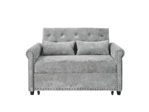 Deplimousse convertible 2 places <strong>OKMYHOME</strong> <strong></strong> gris