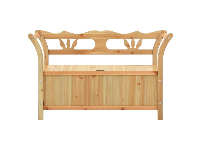  Banc d'entrée, banc d'intérieur 107x45x75,5 cm bois de sapin solide  - Conforama C