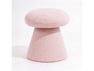 Pouf / repose pied BEAUNIV  rose