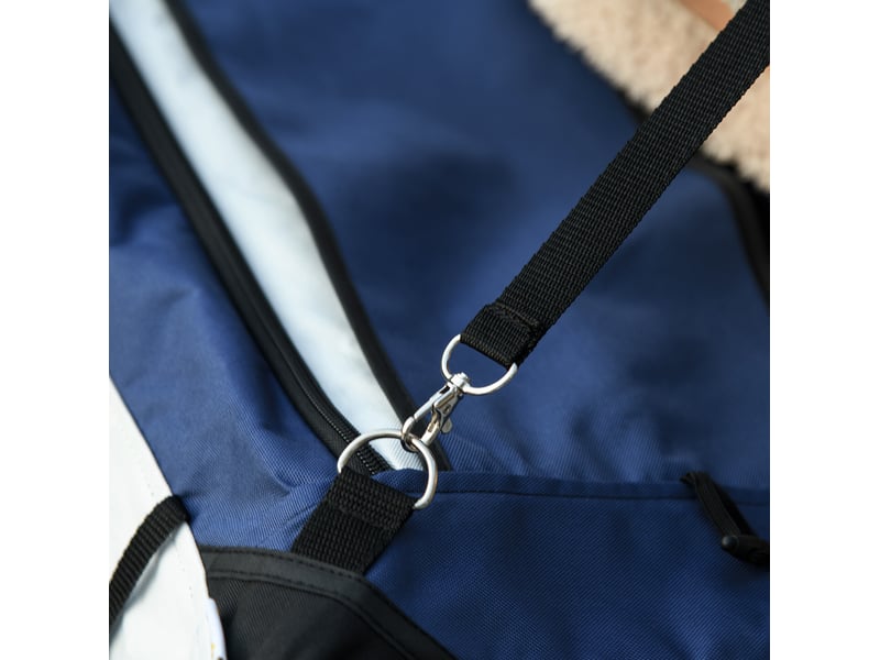  Poussette enfent 2-en-1 81 x 58 x 97,5 cm – bleue – panier amovible pliable, 2 laisses de sécurité  - Conforama D