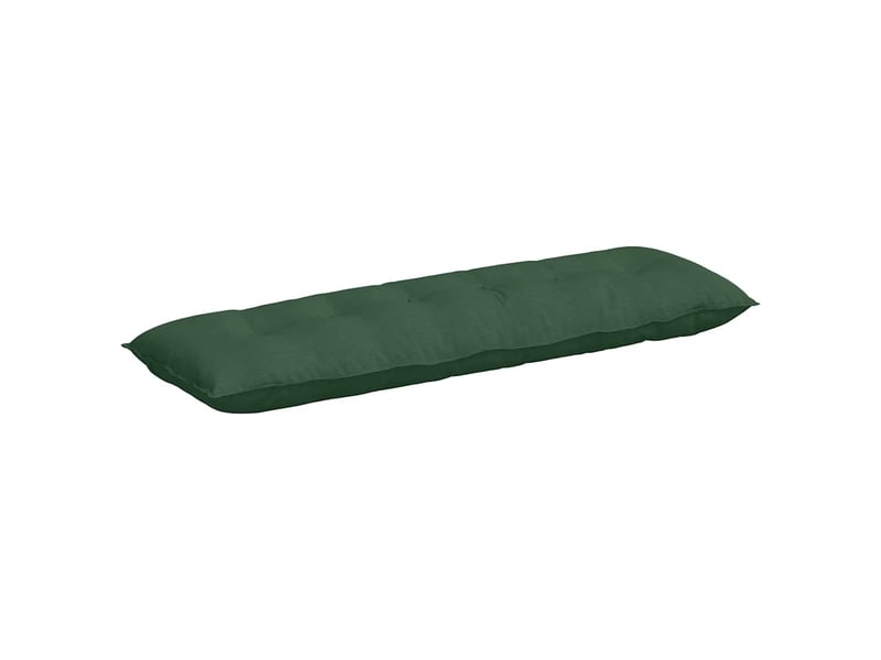 Coussin de dos, coussin de dossier vert jungle 160 x 50 cm tissu en velours côtelé cf55111 - Conforama A
