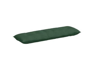 Coussin de dos, coussin de dossier vert jungle 160 x 50 cm tissu en velours côtelé cf55111