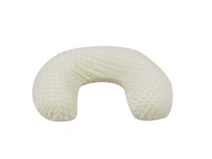 Coussin d’allaitement forme c crème