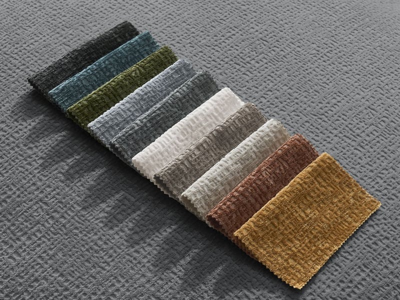  Bobochic canapé droit fixe 3 places leopold tissu texturé avec pouf gris foncé  accoudoir gauche LEOPOLD - Conforama C