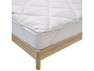 Surmatelas 90x190 cm  BLEU CALIN Confort ANTI-ACARIENS