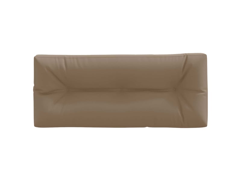  Coussin de dossier de palette, coussin de dos vianen 100 % polyester taupe cf55182  - Conforama D