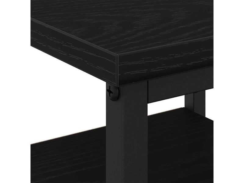  Table de chevet - cabinet de chevet - table de nuit 2 pc chêne noir 34 x 36 x 50 cm  - Conforama E